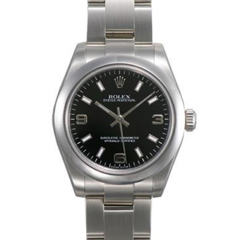 ロレックス スーパーコピー ROLEX パーペチュアル 177200 Boy’s ブラック